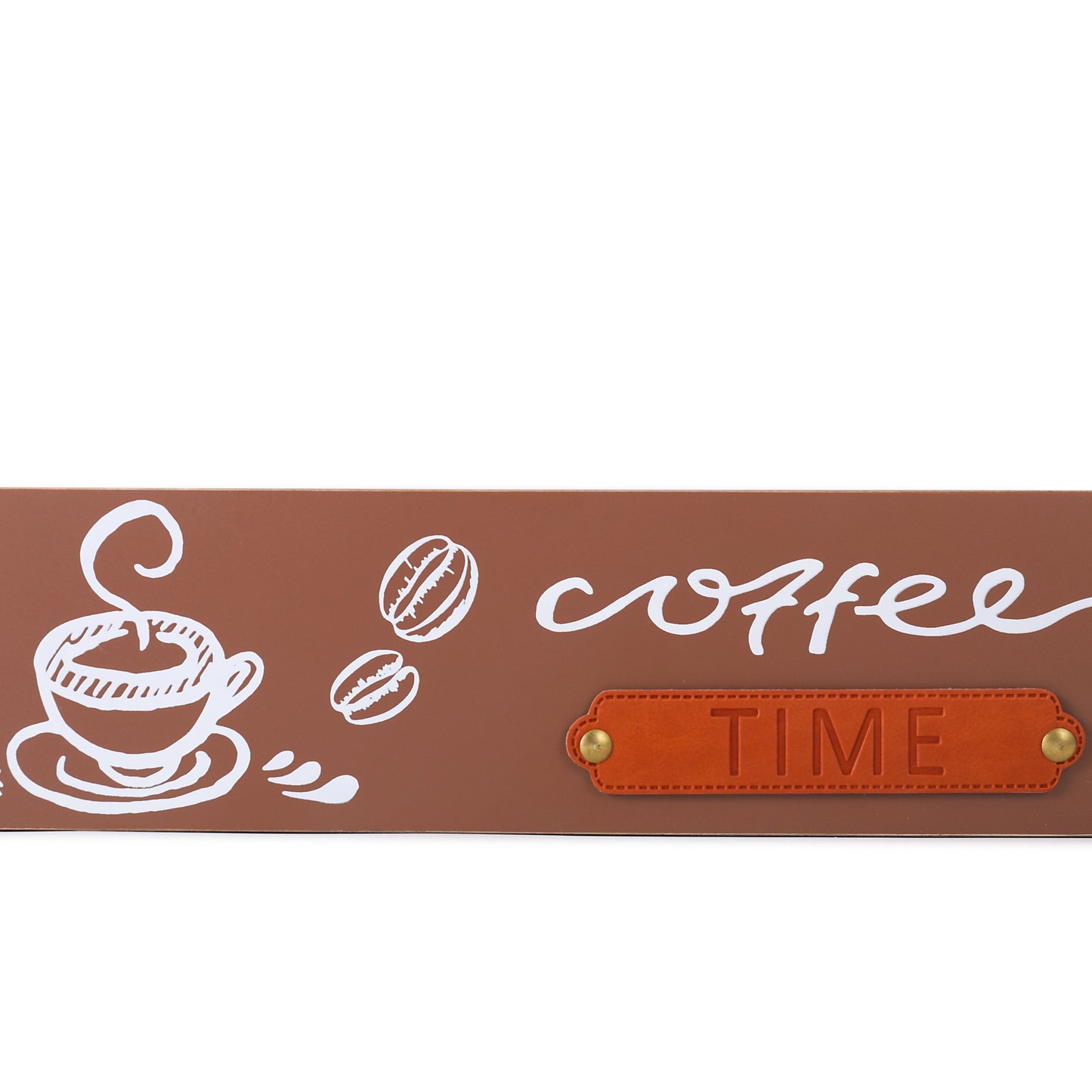 Coffee Bar Box Sign Countertop Decor, Wooden Tabletop Letter Signs Decor for Home, Kitchen Desk, Coffee Table(14 x 3.9 Inch) (3 different color to pick)